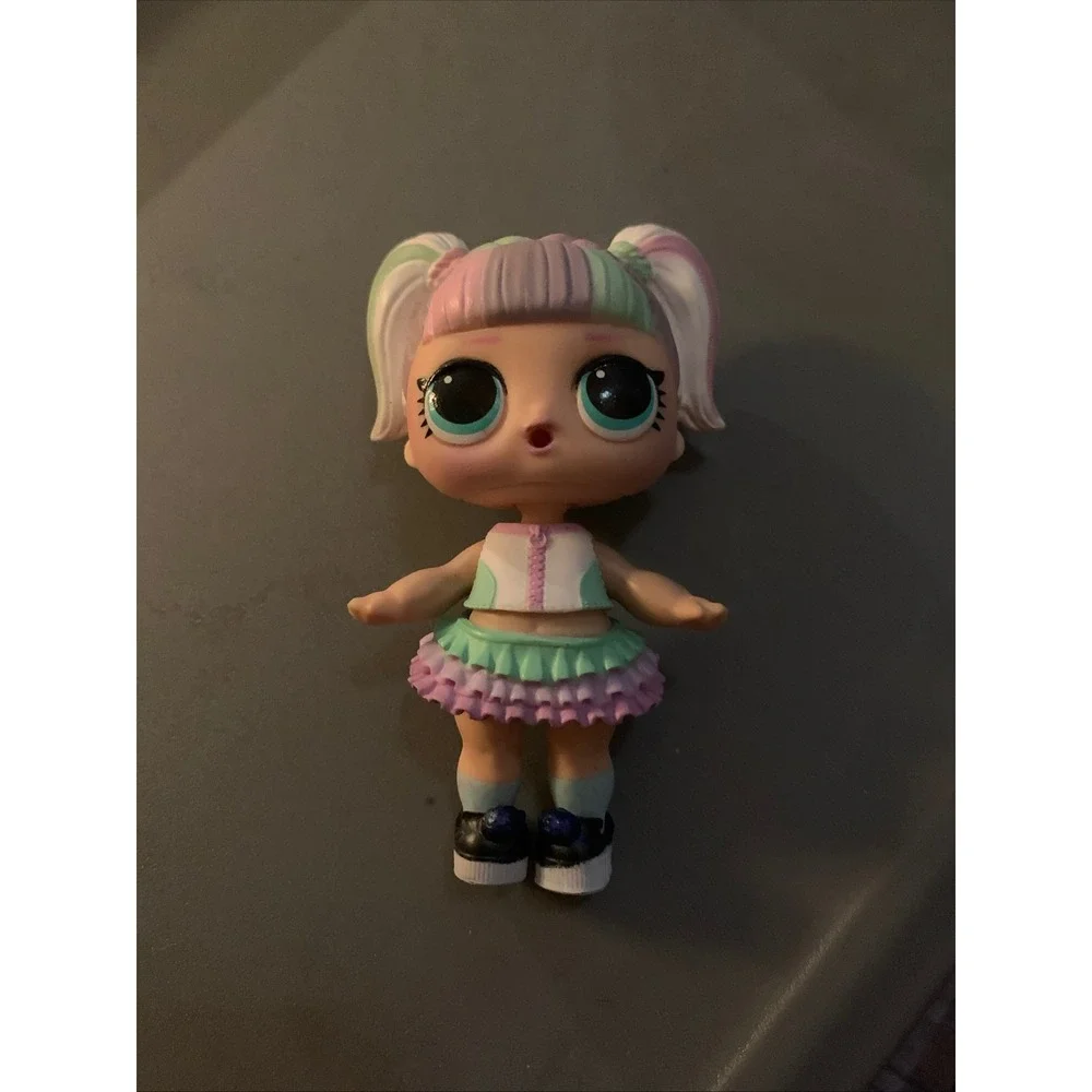 MGA LOL Surprise Pastel Ruffled Skirt Doll Pigtails Mint Lavender Pink Toy